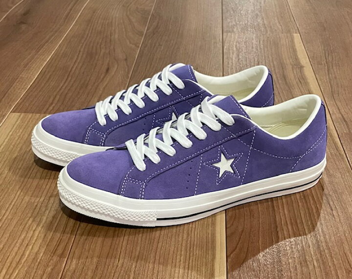 コンバース ワンスター スエード パープル 紫 CONVERSE ONE STAR SUEDE PURPLE ローカット レディース メンズ スニーカー hi-fine