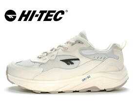 【透湿防水ハイキングシューズ】 ハイテック イーストエンド ウォータープルーフ オフホワイト 白 HI-TEC EASTEND WP OFFWHITE HT HKU16 DRI-HI STORM 2E 厚底 メンズ スニーカー ウォーキングシューズ ドライハイストーム