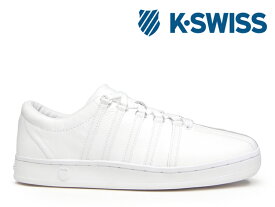 【4/24再入荷 】ケースイス クラシック 88 スニーカー レザー ホワイト K-SWISS CLASSIC 88 LOW WHITE/WHITE 白 ローカット メンズ オールホワイト テニス シューズ 36022480