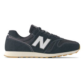 残り26.0 27.0 28.0センチ【2022秋冬 新作】NEW BALANCE ML373 WB2 BLACK【国内正規品】 ニューバランス 373 ブラック/ホワイト/ガム 黒白 スエード メッシュ スニーカー レディース メンズ 373574996