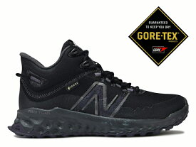 【2023秋冬新作】NEW BALANCE WOMEN'S FRESH FOAM GAROE MID-CUT GTX B1 BLACK GORE-TEX ニューバランス ゴアテックス レディース スニーカー フレッシュフォーム ガロ ブラック Dワイズ 透湿 防水トレイルランニング シューズ アウトドアブーツ