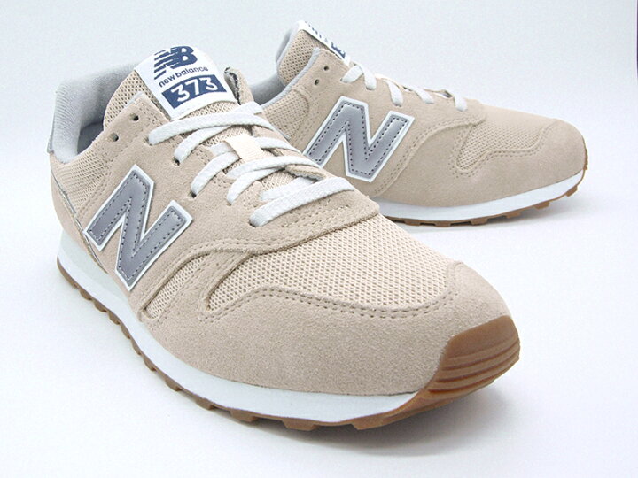 残りユニセックスサイズ22.5センチのみ 【2022春夏 新作】NEW BALANCE ML373 MM2 BEIGE ニューバランス ベージュ レディース メンズ スニーカー 靴 373 996-574【国内正規品】 hi-fine NEW BALANCE ML373クラシック メンズ ベージュ