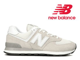 【4/4再入荷】 ニューバランス スニーカー 574 オフホワイト 白 レディース メンズ NEW BALANCE ML574 EVW OFF WHITE スエード メッシュ【国内正規品】