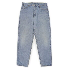 リーバイス Levi's 90s 90年代 550 デニムパンツ ジーンズ 定番 バギー 560 501 505 USA オリジナル ヴィンテージ アメリカ 古着 メンズ ズボン・パンツ アイスブルー W33 L30【中古】