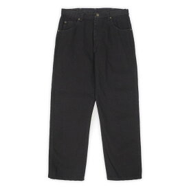 レッドキャップ RED KAP 00s 2000年代 ブラックデニムパンツ ブラックジーンズ ストレート USA ヴィンテージ アメリカ 古着 メンズ ズボン パンツ 黒 W32 L30【中古】