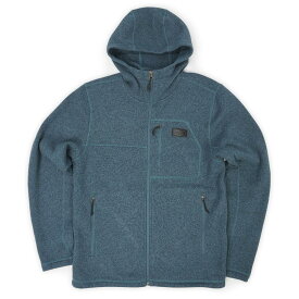 ザノースフェイス THE NORTH FACE 00s 2000年代 フリース フーディージャケット パーカー ニット アウトドア USA ヴィンテージ アメリカ 古着 メンズ コート・ジャケット ヘザーブルー M【中古】
