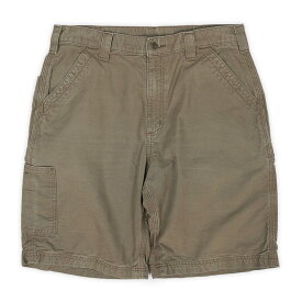 カーハート Carhartt 00s 2000年代 ライトダック ペインターショーツ B147 LBR 定番 薄手 WIP ワーク USA アメリカ ヴィンテージ 古着 メンズ ショートパンツ ライトブラウン W34【中古】