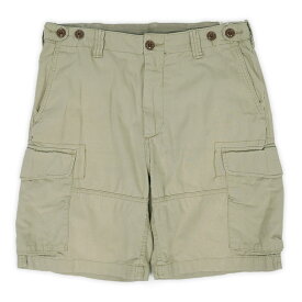ポロラルフローレン POLO RALPH LAUREN 00s 2000年代 カーゴショーツ 6ポケット リラックスフィット USA ヴィンテージ ビンテージ アメリカ 古着 ショートパンツ ベージュ W32【中古】
