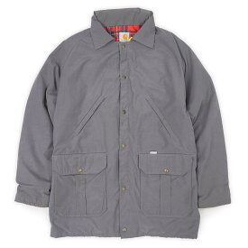 カーハート Carhartt 80s 80年代 マウンテンパーカー 100周年 珍品 USA ヴィンテージ アメリカ 古着 メンズ コート ジャケット グレー L相当【中古】