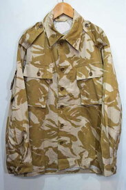 90's UKミリタリー コンバットジャケット 170/96 Mサイズ相当 DPMデザートカモ 軍物 ユーロ ヴィンテージ ビンテージ VINTAGE 古着【中古】