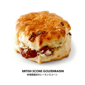 P.D.Oクロテッドクリームを練り込んだ 本場英国式スコーン サルタナレーズン【約35g×10個セット】【冷凍のみ】 スコーン クロテッドクリーム レーズン