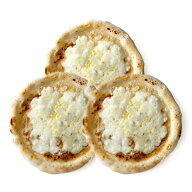 【3枚セット】高温の薪窯で香ばしく焼き上げた本格ピッツァ！4種類のチーズを使用したクワトロフォルマッ…