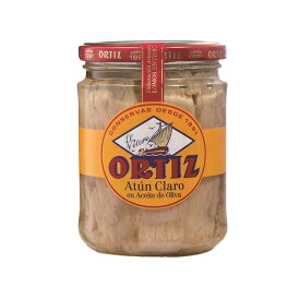 オルティス　キハダマグロのオリーブ油漬け　瓶　【400g】【常温/全温度帯可】 鮪