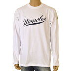 MONCLER モンクレール メンズ ブランドロゴ長袖Tシャツ/ロンT iymc23s019 8D00002 8390T 002 WHITE ホワイト