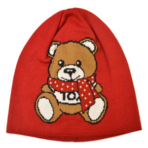 �j�b�g�L���b�v ���X�L�[�m MOSCHINO �e�f�B�x�A/���S/�N�} �E�[�� emo20w201 M2334 65223 6�J���[