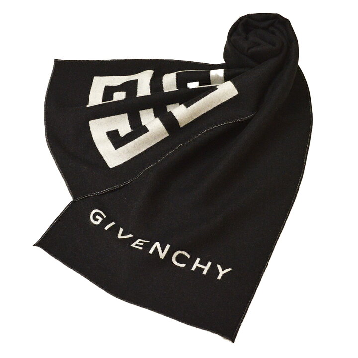 楽天市場】GIVENCHY ジバンシイ マフラー メンズ レディース兼用 ロゴ 