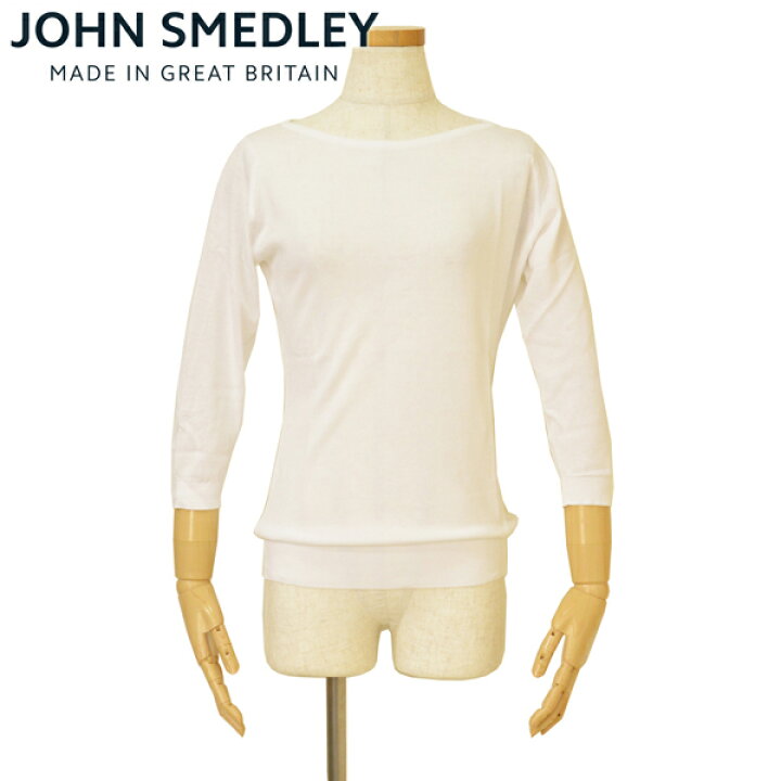 楽天市場】JOHN SMEDLEY ジョンスメドレー レディース 7分袖ボート  