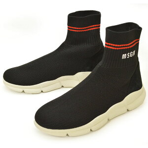 MSGM GGXW[G fB[X \bNX Xj[J[ nCJbg bV emm503 2641MDS321 154 99 99 BLACK/RED ubN/bh