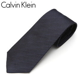 ネクタイ Calvin Klein カルバンクライン メンズ 小柄/ナロータイ サイズ剣幅7cm eck17s020 5267R-3 ネイビー