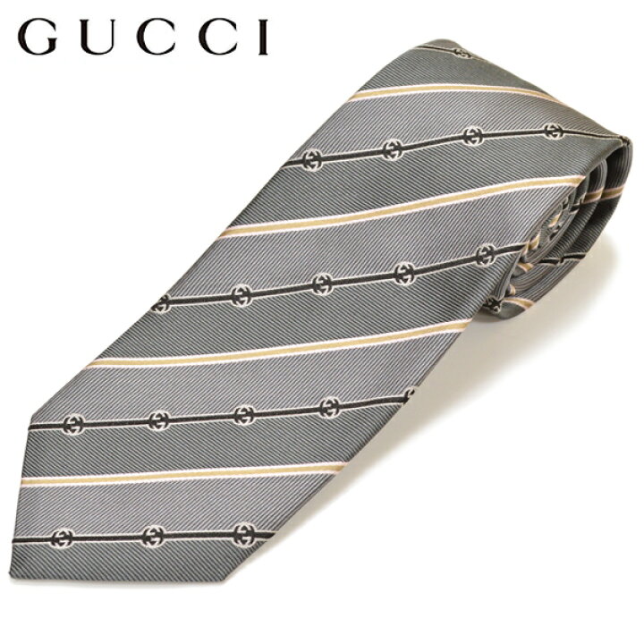 楽天市場】GUCCI グッチ メンズ GGストライプ柄ネクタイ サイズ剣幅8cm 