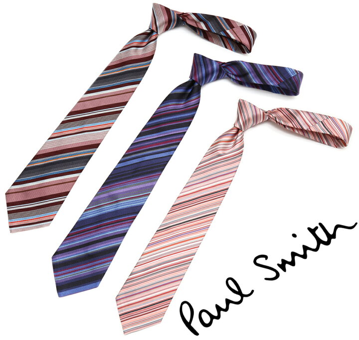 楽天市場】ネクタイ ポールスミス メンズ Paul Smith マルチストライプ 