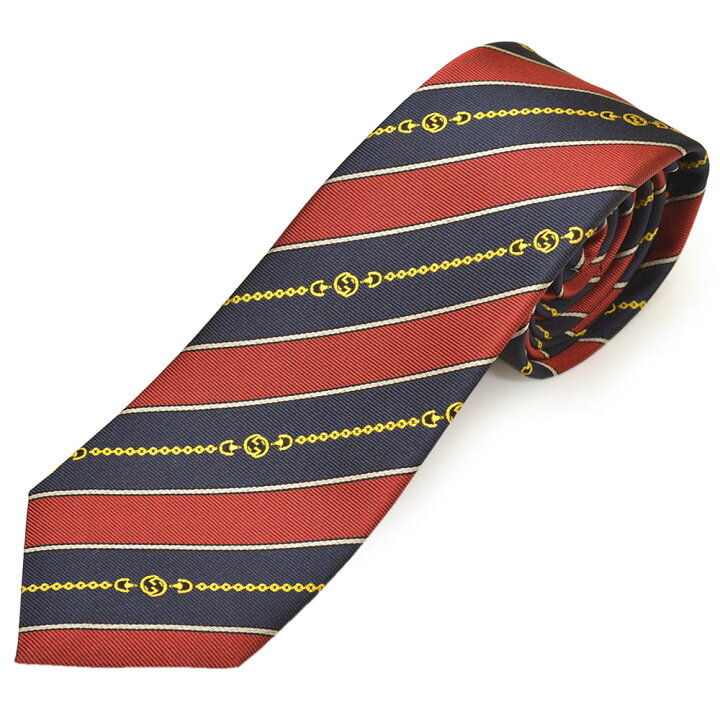 楽天市場】GUCCI グッチ ネクタイ メンズ インターロッキングGチェーン  