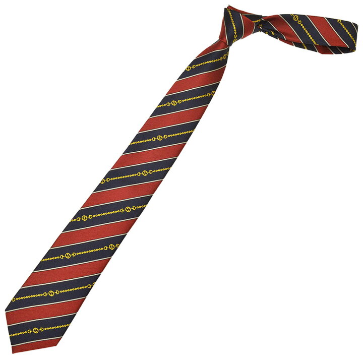 楽天市場】GUCCI グッチ ネクタイ メンズ インターロッキングGチェーン  
