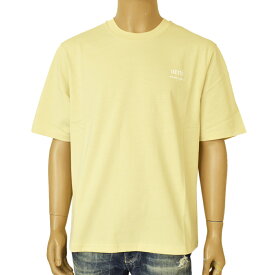 AMI PARIS アミ パリス メンズ 2024年SS春夏新作 クルーネック半袖Tシャツ iyai24s005 UTS024.726 721 CREAM クリーム