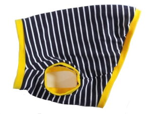 ダックス 服 ミニチュアダックスフンド 服 おしゃれ 専門店 ds 柔らかシックボーダー バイカラー タンクトップ Tシャツ おしゃれ 専門店 ds  犬用 ドッグウエア 犬の服 犬服