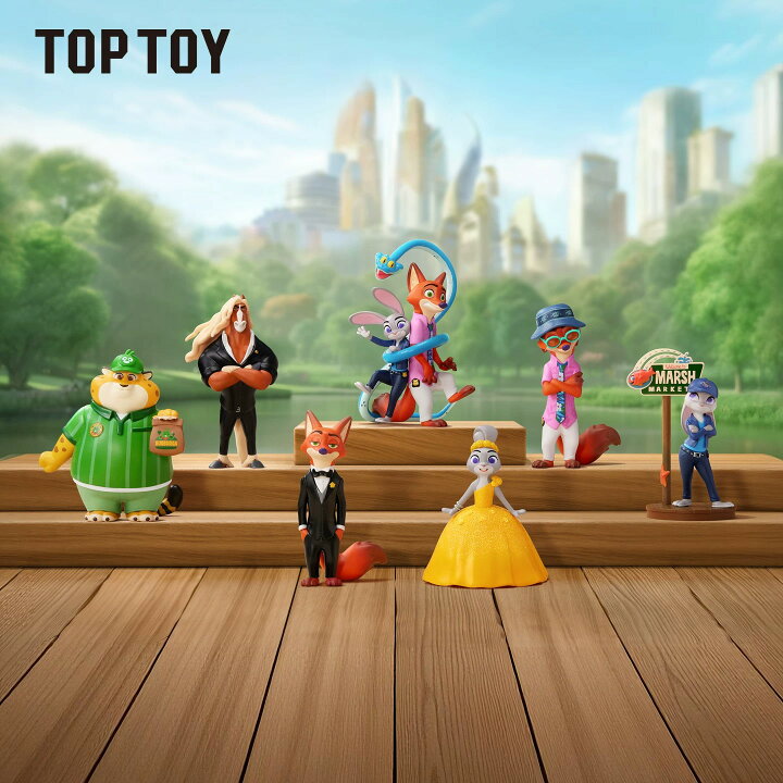 楽天市場】TOPTOY ズートピア2 フィギュア 盲盒 ディズニー 新旅程 