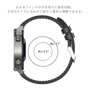 XiaomiMiWatch�Ή��o���h�����o���h�x���gHuaweiWatchGT2�r���v�o���hticwatchPRO3�o���h22mm�������U�[+�V���R����2�F�I�_�炩���h����
