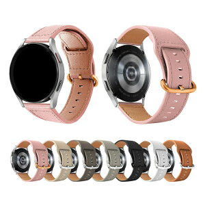 Galaxy Watch 4/4 Classic �o���h 40mm/44mm/42mm/46mm �x���g PU���U�[ �o���h�� 20mm �������X�g�o���h/�����o���h/�����x���g �������� �\�t�g�o���h �M�����N�V�[�E�H�b�`