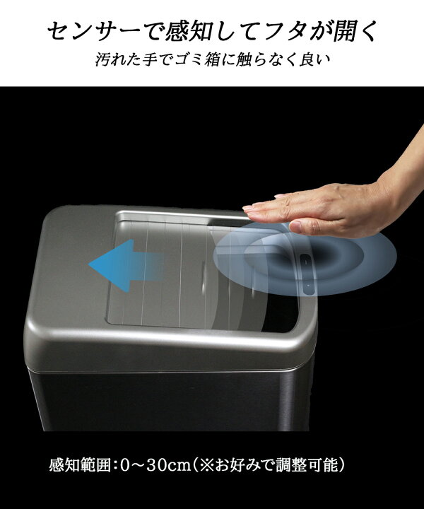 楽天市場】【期間限定・クーポン・最大10P】【キャスター付き】ゴミ箱 