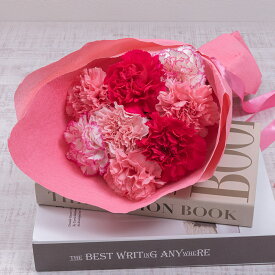 母の日 花束 ピンク色のカーネーションの花束「いつもありがとう」 日比谷花壇