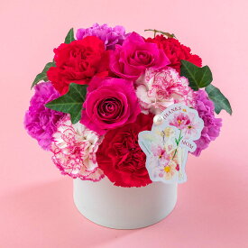 母の日 NozomiYuasa× アレンジメント「シェールママン・リラ」 日比谷花壇