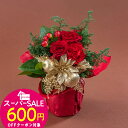 ★スーパーSALE600円OFFクーポン配布中★【お届けは12/24まで】クリスマス そのまま飾れるecoブーケ「ノエルルージュ」 日比谷花壇 クリスマスプレゼント クリスマスギフト 花 クリスマス飾り クリスマス インテリア クリスマス ブーケ お祝い 花束 プレゼント 結婚記念日