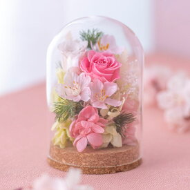 誕生日 花 プリザーブド＆アーティフィシャルアレンジメント「春らんまん」 日比谷花壇 プレゼント プリザーブドフラワー アーティフィシャルフラワー 記念日 愛妻の日 バレンタインデー 結婚記念日 お見舞い 退職祝い メッセージカード