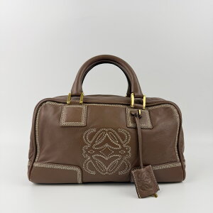 LOEWE ロエベ アマソナ36 アナグラム ハンドバッグ ミニボストンバッグ 