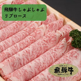 飛騨牛 しゃぶしゃぶ用 リブロース 送料無料 飛騨牛ギフト ブランド牛 国産牛 お肉 牛肉 霜降り A5 A4