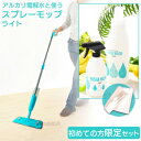 【初めての方限定セット】【レビュー特典有】アルカリ電解水クリーナー パシャウォッシュプロ1L＋ スプレーモップライトセット スプレーボトル 除菌スプレー 消臭 キッチン トイレ タバコ ノンアルコール ウイルス対策 掃除 お掃除クロス 送付先沖縄不可　送料無料