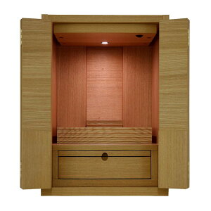 モダン仏壇・リスン206 上置き 16号【モダン仏壇】【ミニ仏壇】木目を最大限に活かしたシンプルなデザインでカラーも豊富な人気シリーズ仏壇