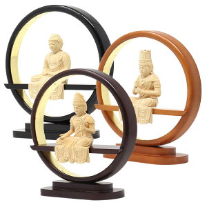 仏像・大日如来(モダン 空宙仏)2.0寸(高さ:20.0cm)【仏具】空間に浮いている様子をイメージし荘厳な雰囲気を表現した仏像