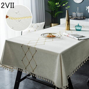 送料無料 食卓カバー テーブルカバー 北欧風 家庭用 キッチン ダイニング おしゃれ シンプル リネン 布 じゅんしょく 食卓カバー テーブルマット キッチン ダイニング 正方形 長方形 大判 厚