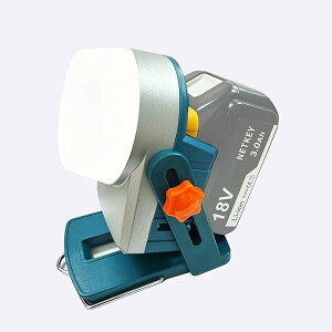 �[�d��LED���[�N���C�g1600���[�������P�x 14.4v/18v���`�E���C�I���o�b�e���[�p�iBL1460/BL1830/BL18