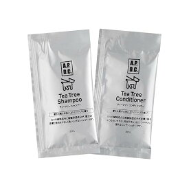 A.P.D.C. ティーツリーシャンプー＆コンディショナー トライアルセット 各20mL 全犬種対応 ニオ