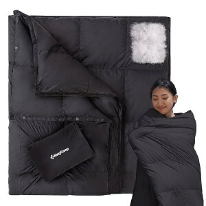 �y2026�V�o��zKingCamp �_�E���u�����P�b�g �~�p FP650 �ۉ� �y�� �R���p�N�g �L�����v 175×135cm