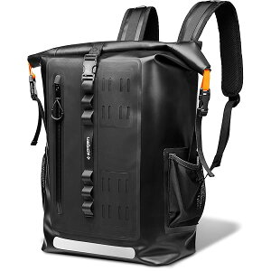 [Spigen] �h�������b�N �r�b�O�T�C�Y �h���C�o�b�O 35L ��e�� 4�̃|�P�b�g�t�� ���ˑf�ލ̗p