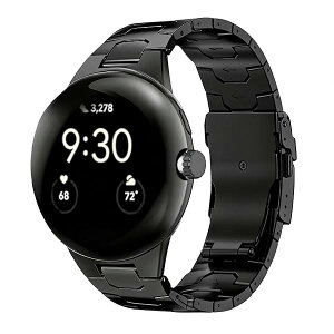 [Zealbeaty] �R���p�`�u�� Google Pixel Watch 3/4 ��p 45mm ��̎��`�^���X�g���b�v ���y�ʒ�A�����Q