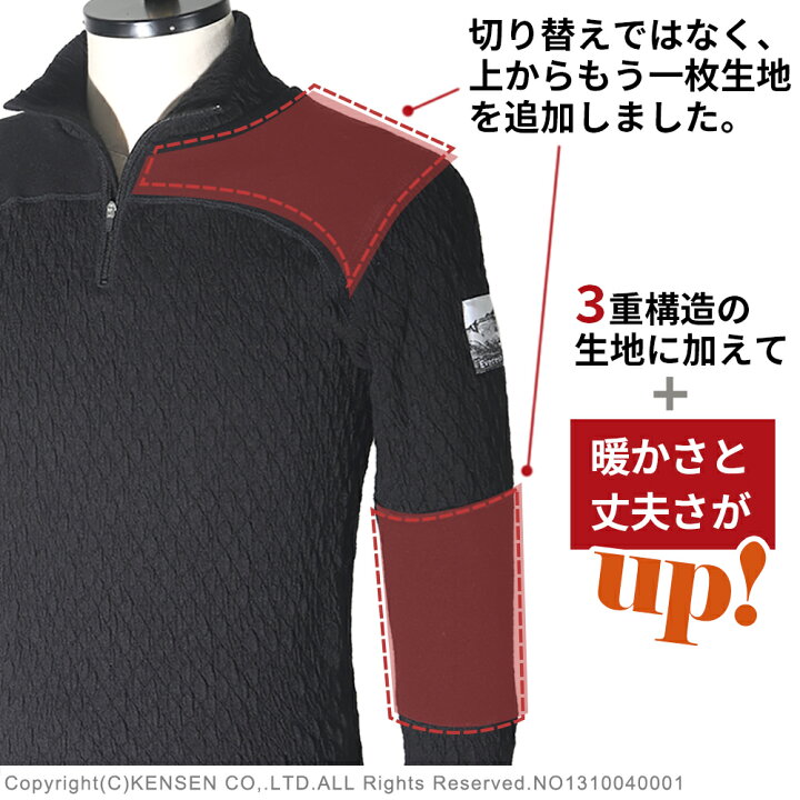 楽天市場】[上下別売 送料無料]ひだまり 健康肌着 エベレスト プロ 