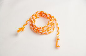 飛騨高山の組紐（オレンジと白色）飛騨の職人の手作り 組紐 ブレスレット